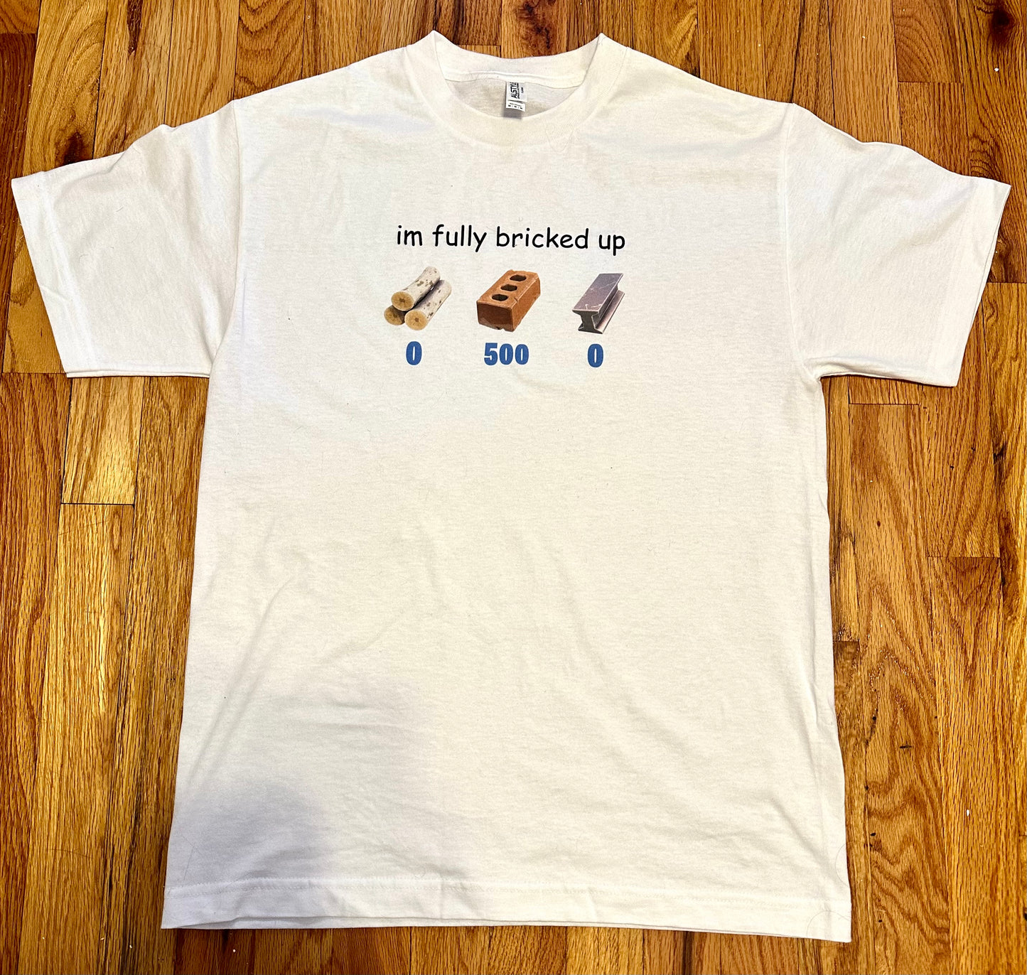 full brick t-shirt